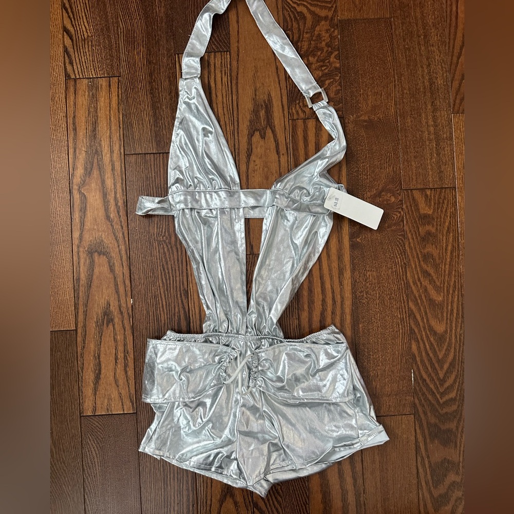 Silver women One Piece